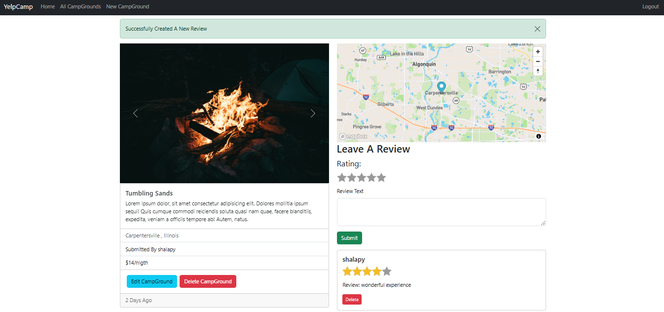 Project 5 Screenshot